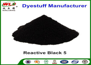C I Czarny 5 Tekstylne barwniki reaktywne Czarny barwnik do ubrań Reaktywny czarny KN-B