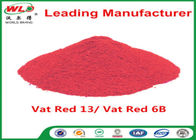 Indigo Clothes Dye C I Vat Red 13 Vat Dyes Red 6B Not Dissolved In Water